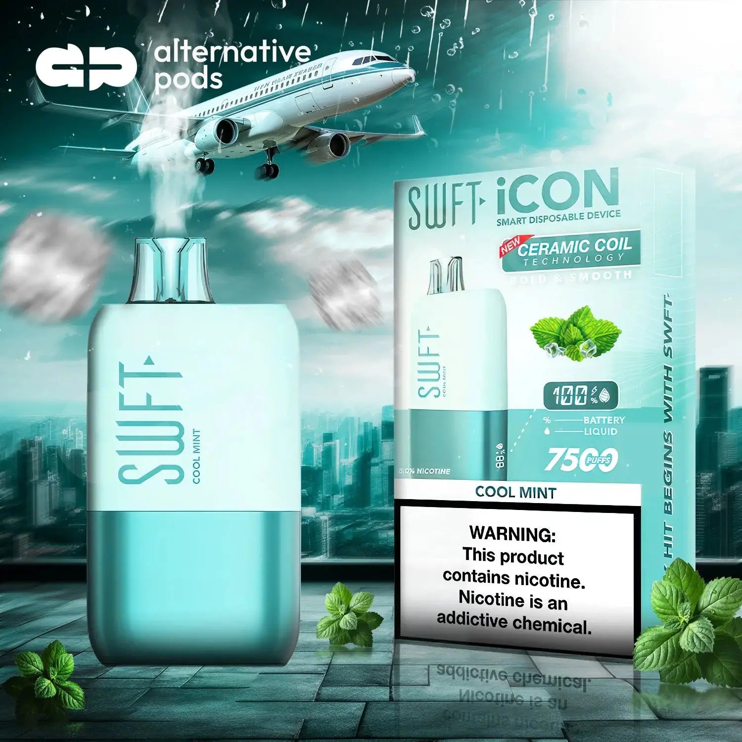 SWFT Icon 7500 Disposable - Alternative pods | Online Vape & Smoke Shop