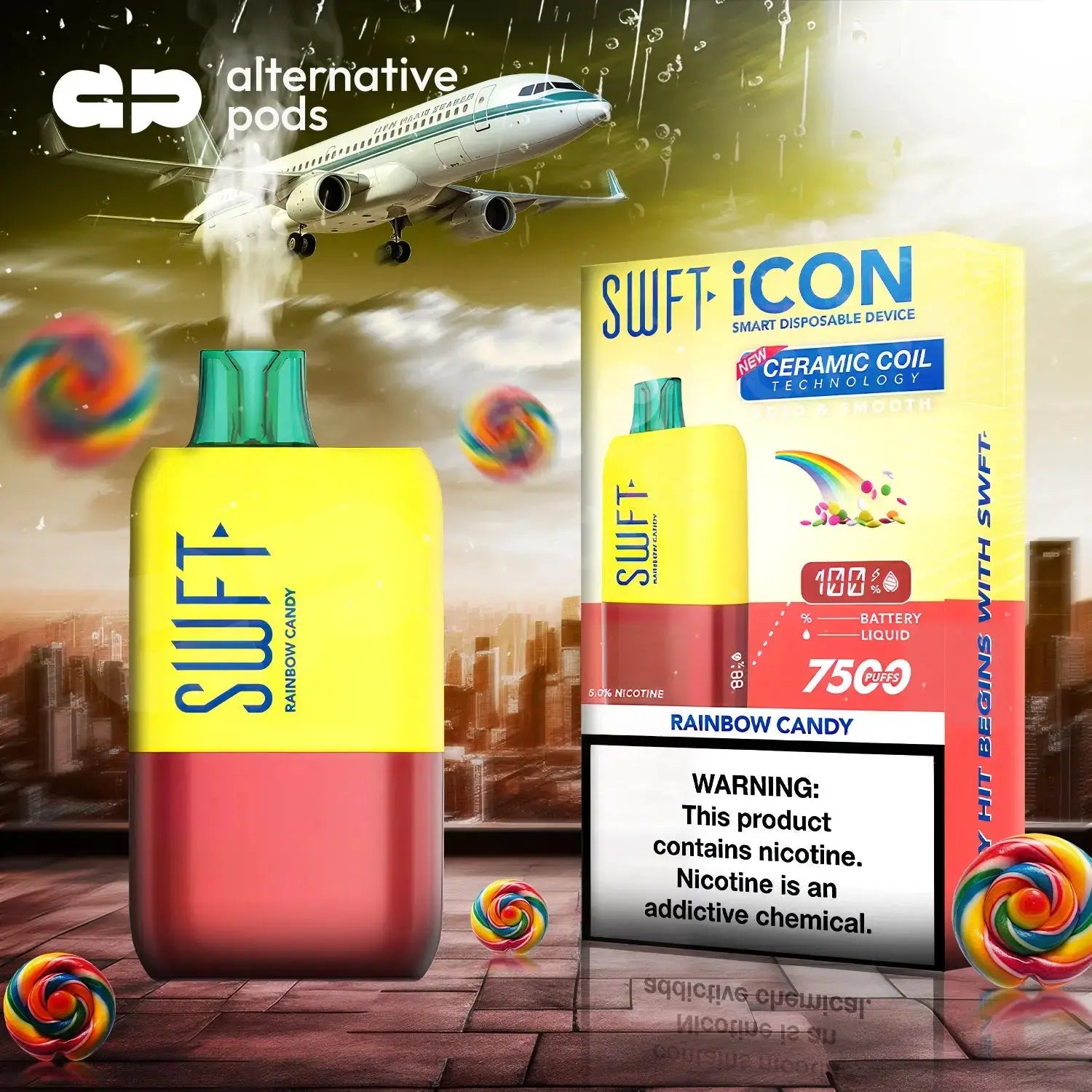 SWFT Icon 7500 Disposable - Alternative pods | Online Vape & Smoke Shop