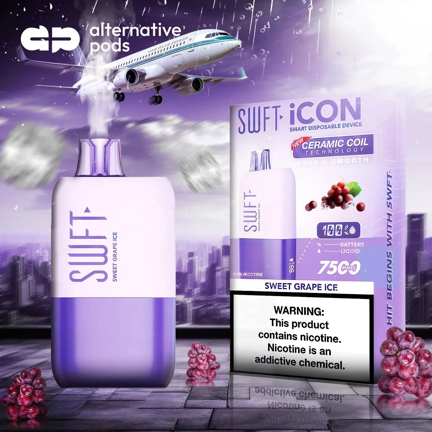 SWFT Icon 7500 Disposable - Alternative pods | Online Vape & Smoke Shop