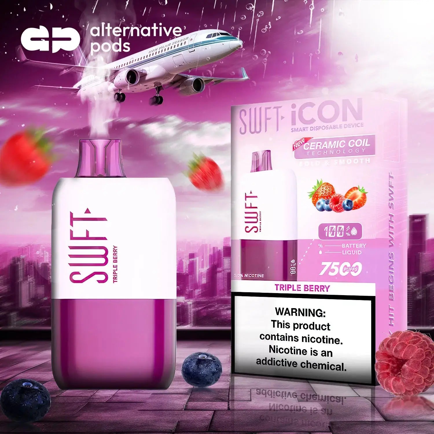 SWFT Icon 7500 Disposable - Alternative pods | Online Vape & Smoke Shop