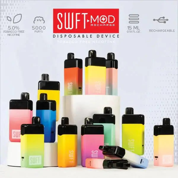 Swft Bar Vape SWFT iCON Disposable Vape - 7500 Puffs SWFT Lux Rechargeable Single Disposable - Vape Wholesale USA - swft icon vape flavors SWFT Icon Disposable Vape 5% Nicotine Swft Bar Vape SWFT iCON Disposable Vape - 7500 Puffs SWFT Lux Rechargeable Single Disposable - Vape Wholesale USA - swft icon vape flavors SWFT Icon Disposable Vape 5% Nicotine