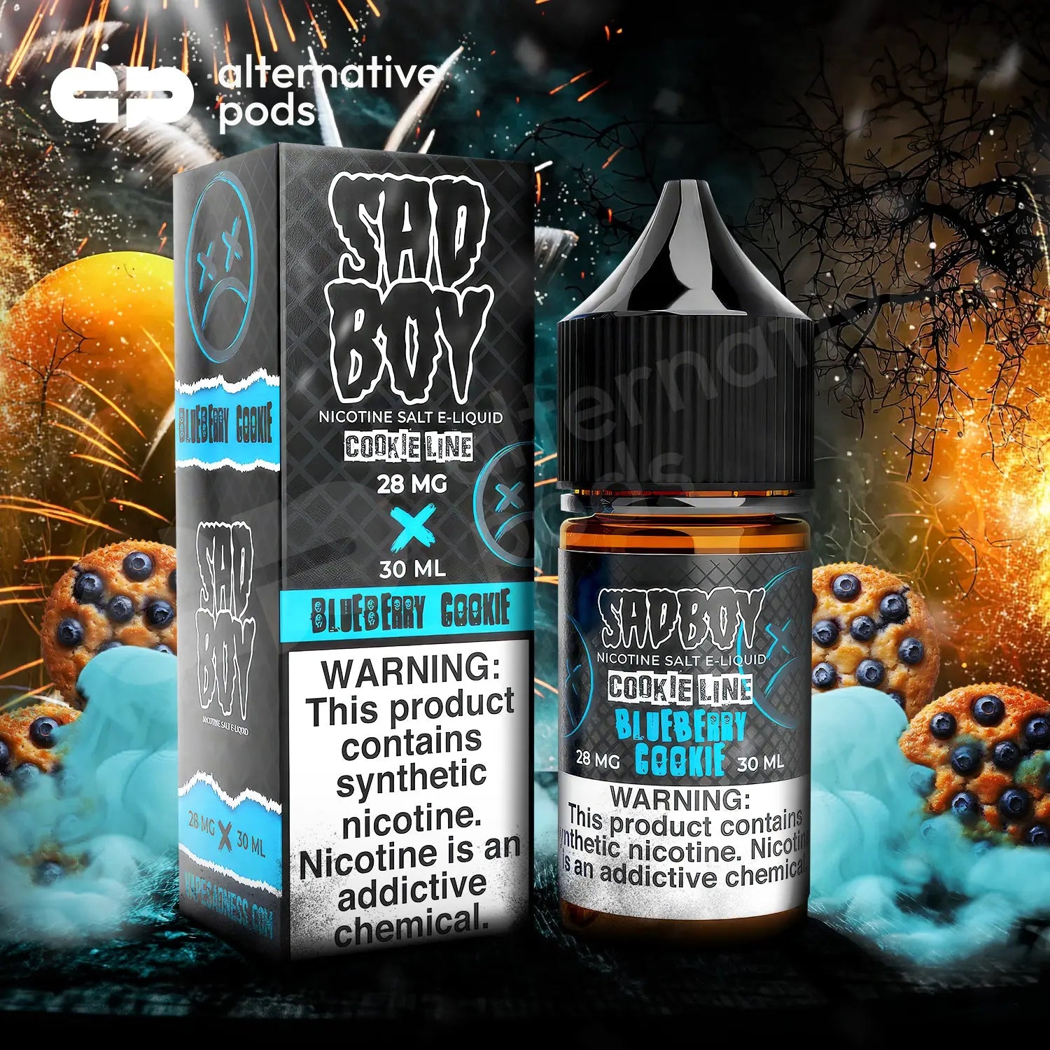 SadBoy Synthetic Nicotine Salt E-Liquid 30ML - Alternative pods | Online Vape & Smoke Shop