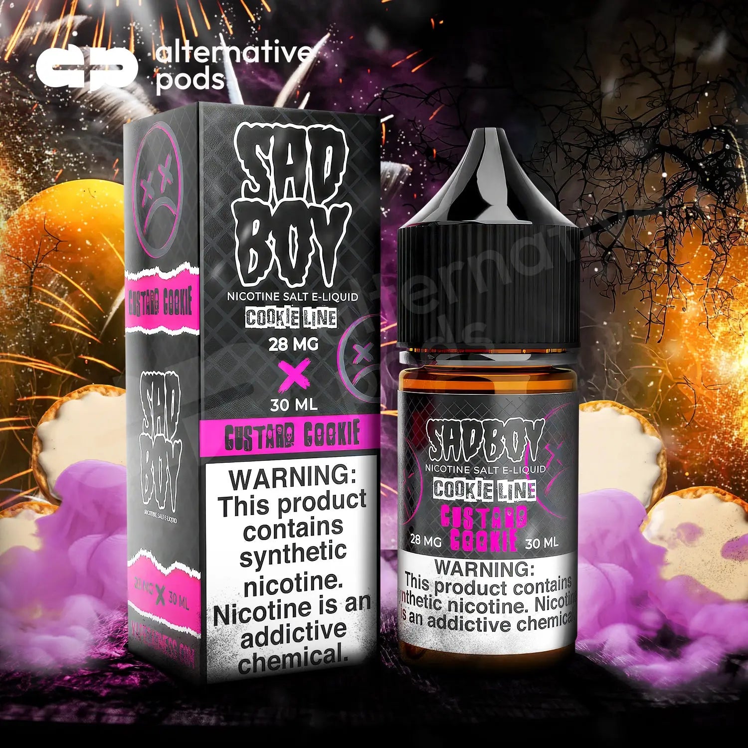 SadBoy Synthetic Nicotine Salt E-Liquid 30ML - Alternative pods | Online Vape & Smoke Shop