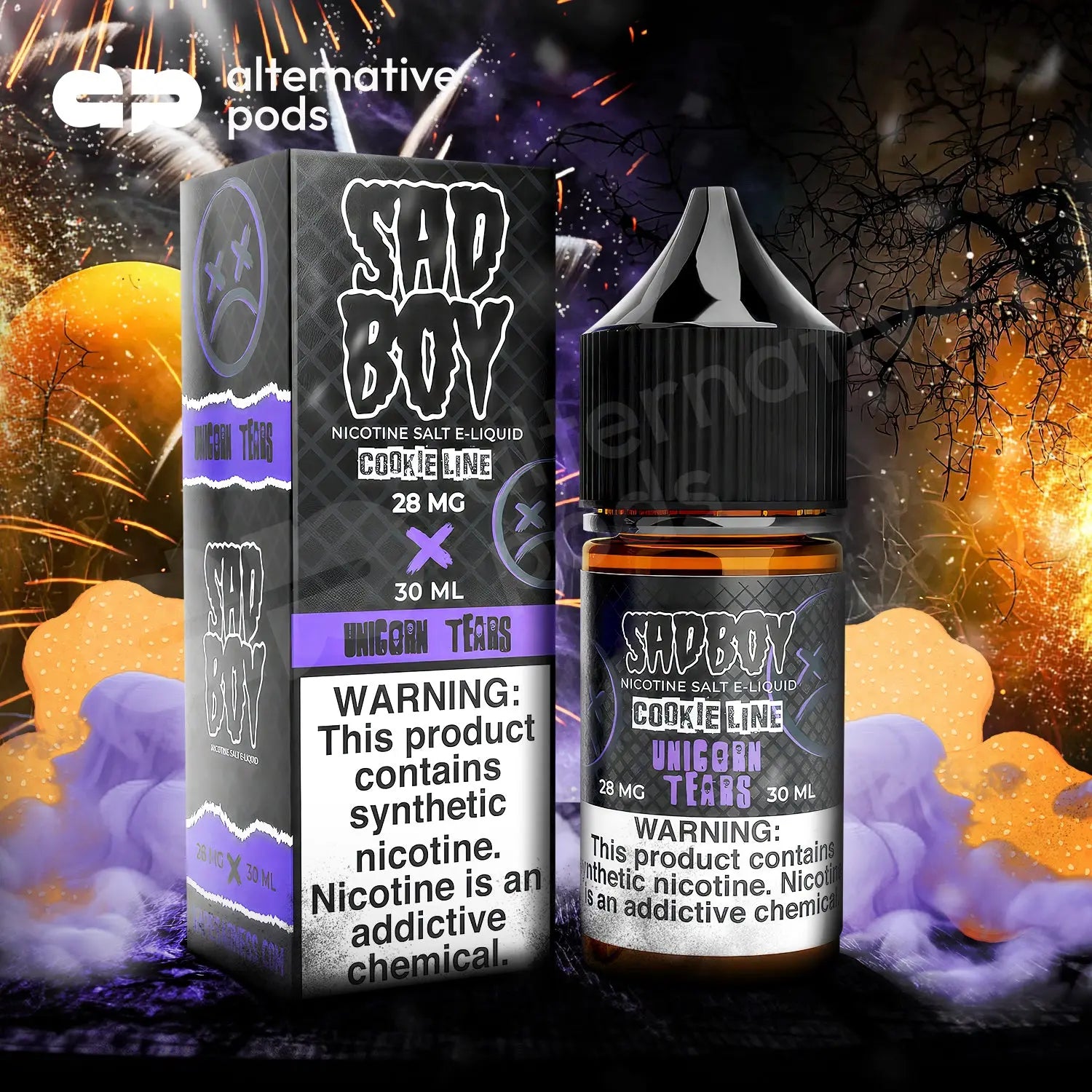 SadBoy Synthetic Nicotine Salt E-Liquid 30ML - Alternative pods | Online Vape & Smoke Shop