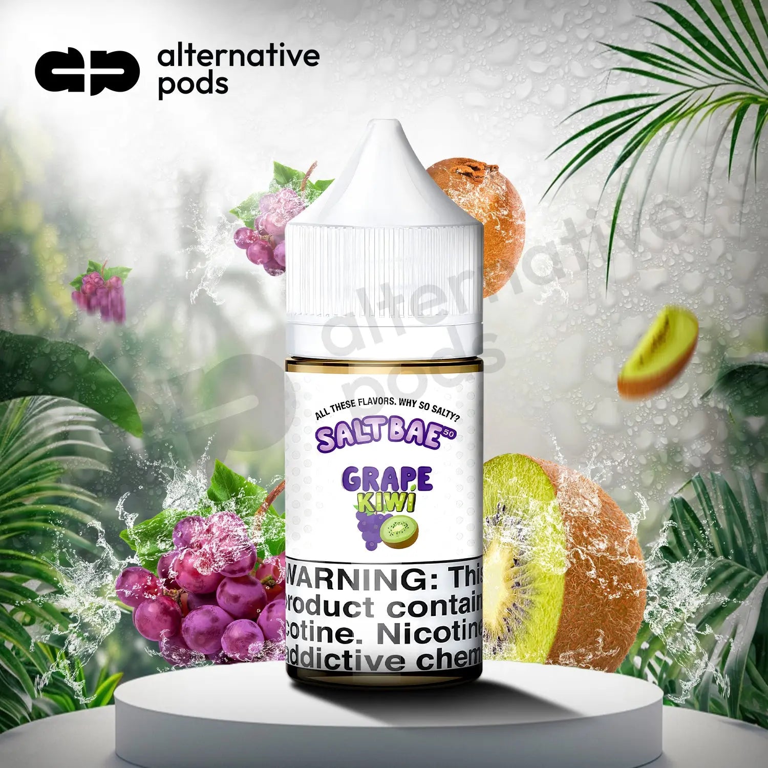 SaltBae50 Iced Synthetic Nicotine Salt E-Liquid 30ML