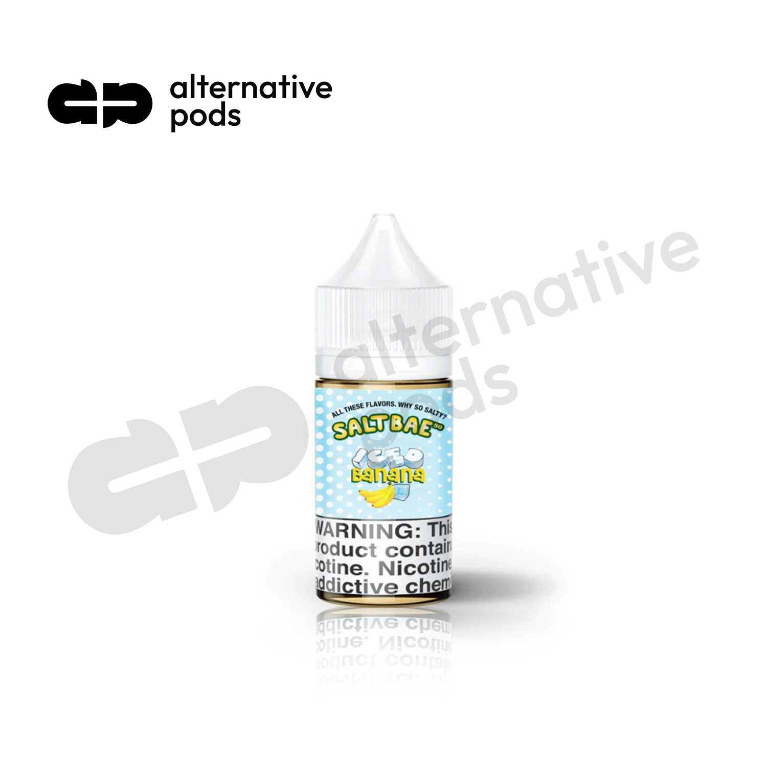 SaltBae50 Iced Synthetic Nicotine Salt E-Liquid 30ML - Online Vape Shop | Alternative pods | Affordable Vapor Store | Vape Disposables