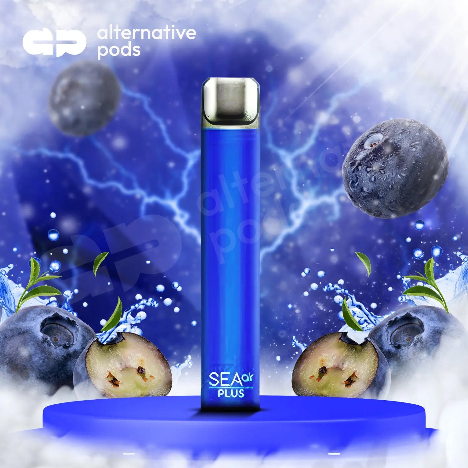 Sea Air Plus Disposable Vape - Blueberry 