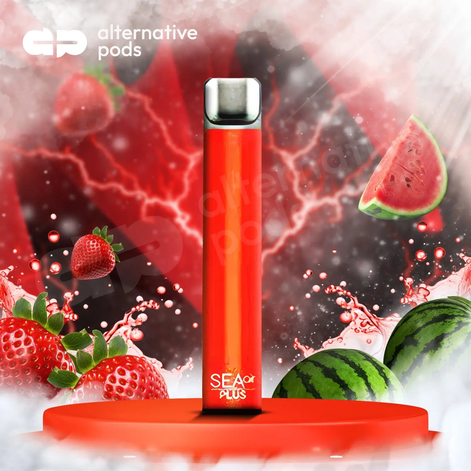 Sea Air Plus Disposable Vape - Strawberry Watermelon 