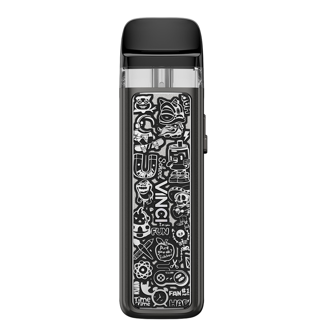 VooPoo Vinci Royal Edition 15W 800mAh Pod System With 2 x Refillable 2ML Cartridge Pod Silver Icon