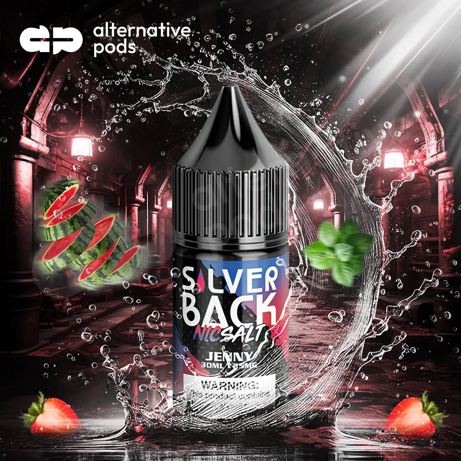 SilverBack Juice Co. Nic Salt Synthetic Nicotine Salt E-Liquid 30ML - Alternative pods | Online Vape & Smoke Shop