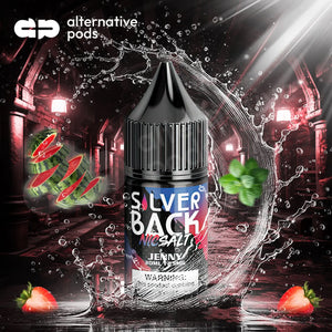 SilverBack Juice Co. Nic Salt Synthetic Nicotine Salt E-Liquid 30ML - AlternativePods SilverBack Juice Co. Nic Salt Synthetic Nicotine Salt E-Liquid 30ML - AlternativePods