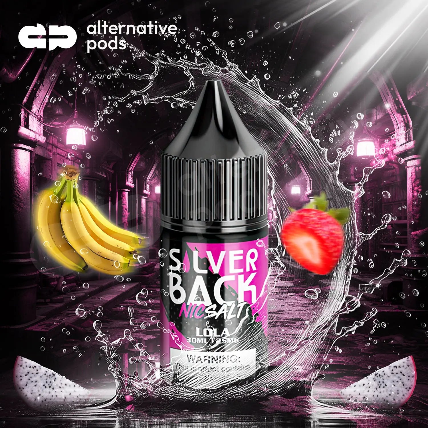 SilverBack Juice Co. Nic Salt Synthetic Nicotine Salt E-Liquid 30ML - Alternative pods | Online Vape & Smoke Shop