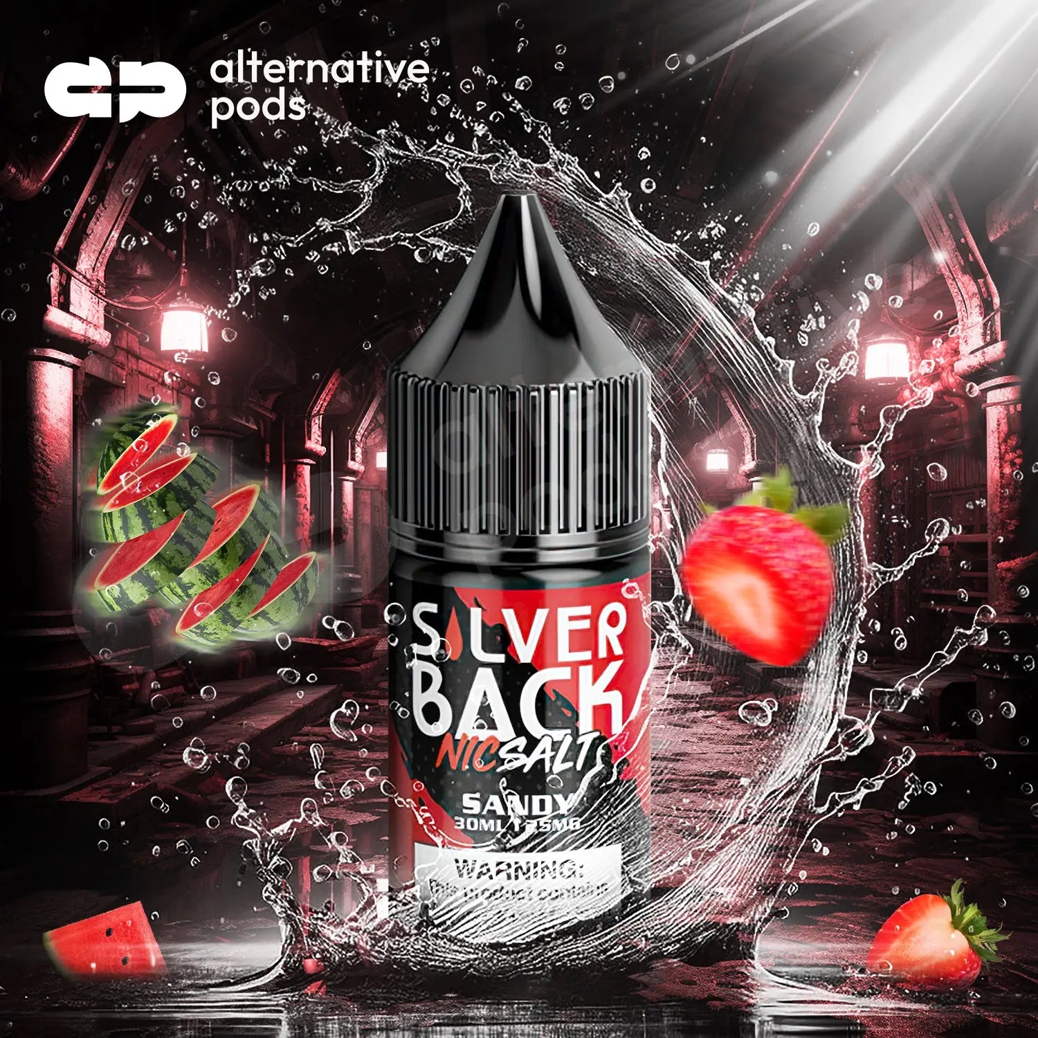 SilverBack Juice Co. Nic Salt Synthetic Nicotine Salt E-Liquid 30ML - Alternative pods | Online Vape & Smoke Shop