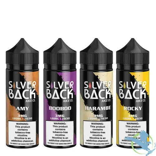 Silverback Juice Co. Synthetic E-Liquid 120ML - Alternative pods | Online Vape & Smoke Shop