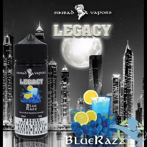 Sinbad Vapors Legacy E-Liquid 120ML - Alternative pods | Online Vape & Smoke Shop