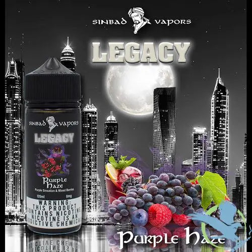 Sinbad Vapors Legacy E-Liquid 120ML - Alternative pods | Online Vape & Smoke Shop