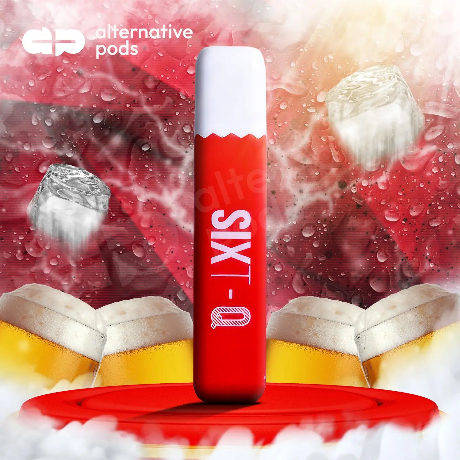 SixT Q Disposable Vape - Alternative pods | Online Vape & Smoke Shop