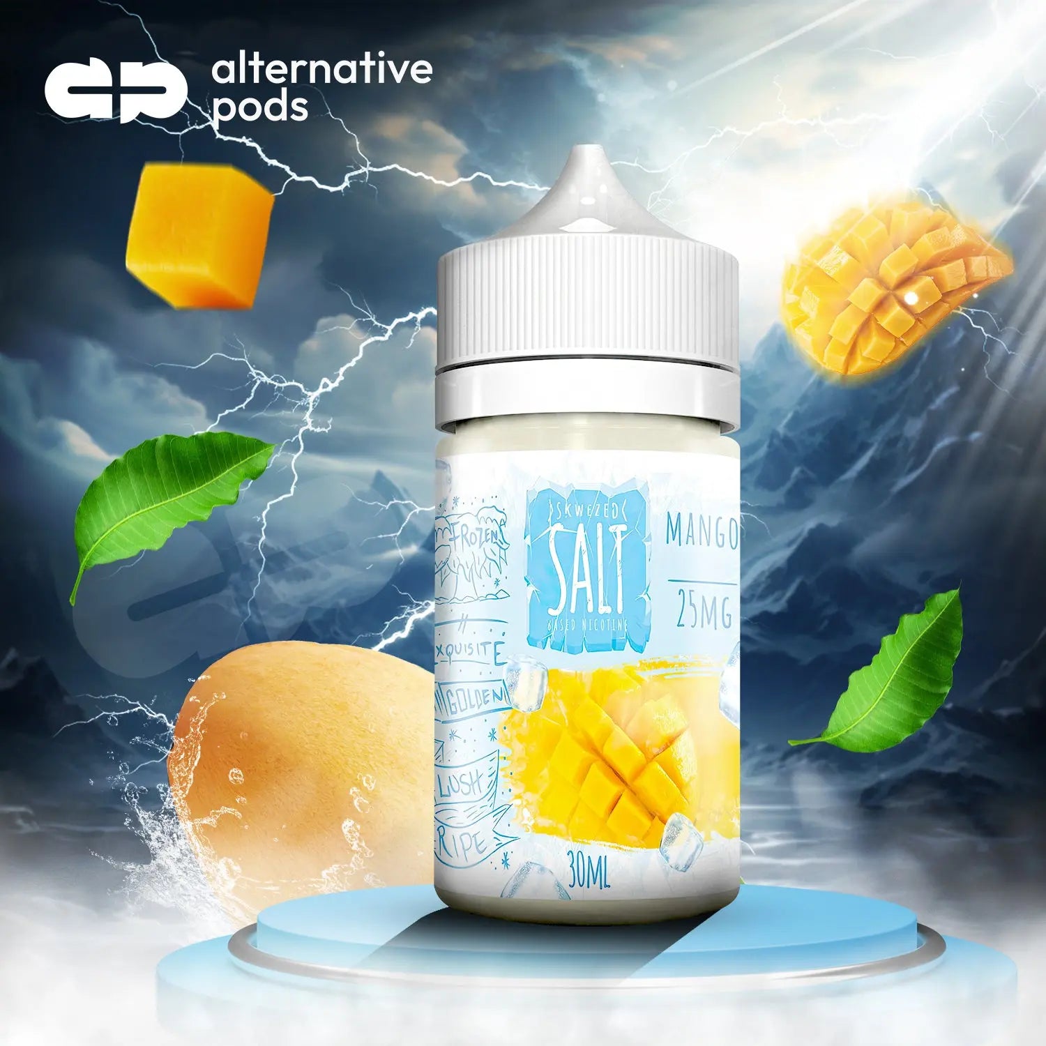 Skwezed E-Liquid Salts Ice Vape Juice - 30ml - Mango 