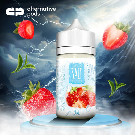 Skwezed E-Liquid Salts Ice Vape Juice - 30ml - Strawberry 