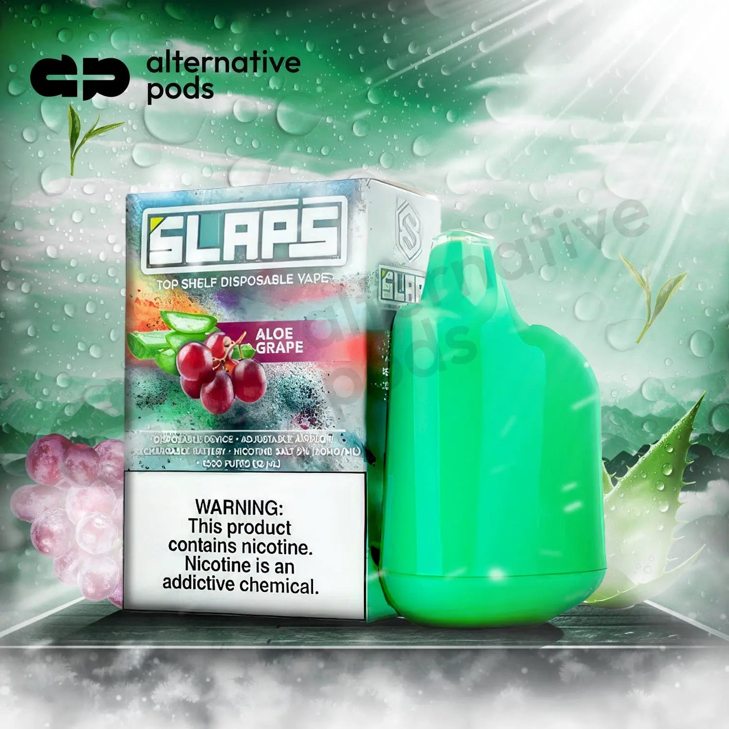 Slaps - Disposable 5% - 4500 Puffs - Alternative pods | Online Vape & Smoke Shop