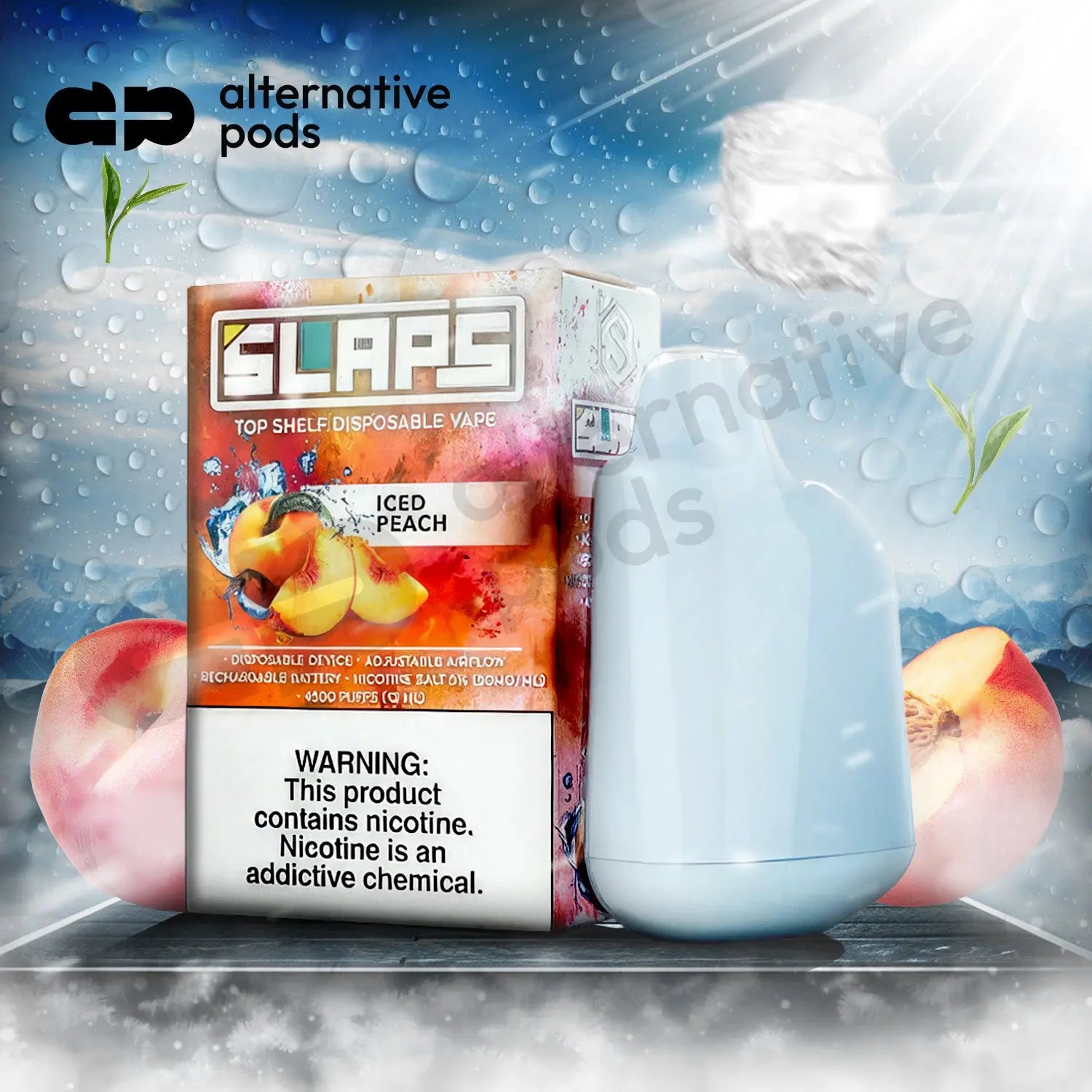 Slaps - Disposable 5% - 4500 Puffs - Alternative pods | Online Vape & Smoke Shop