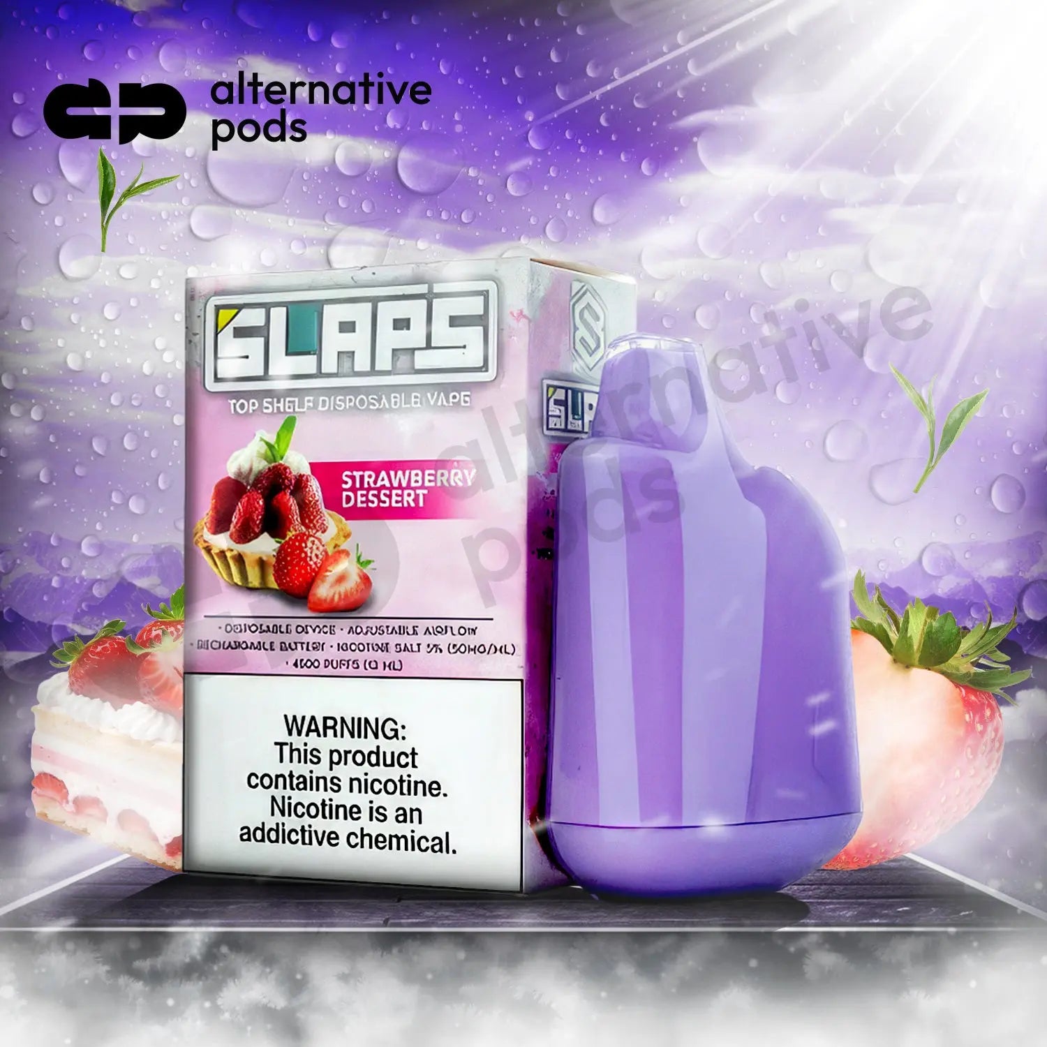Slaps - Disposable 5% - 4500 Puffs - Alternative pods | Online Vape & Smoke Shop