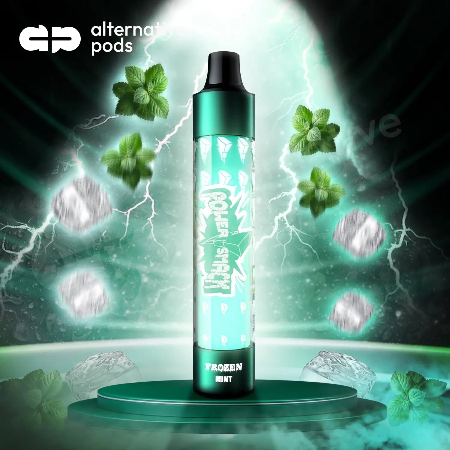 Smack Power 4500 Puffs Disposable Vape - Frozen Mint 