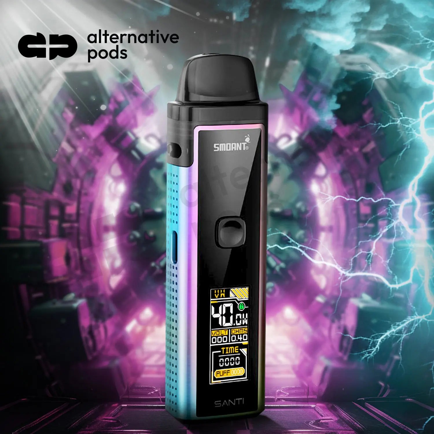 Smoant Santi 1100mAh Pod System Starter Kit - Alternative pods | Online Vape & Smoke Shop