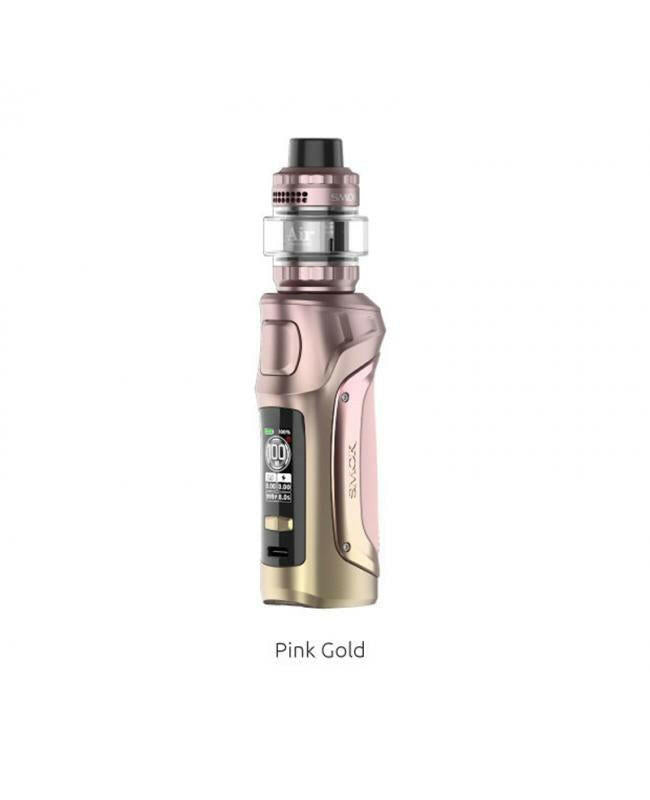 SMOK MAG SOLO 21700/18650 Starter Kit With 5ML T-Air Subtank Pink Gold 