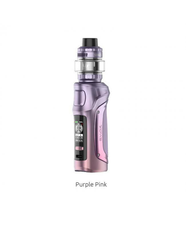 SMOK MAG SOLO 21700/18650 Starter Kit With 5ML T-Air Subtank Purple Pink 