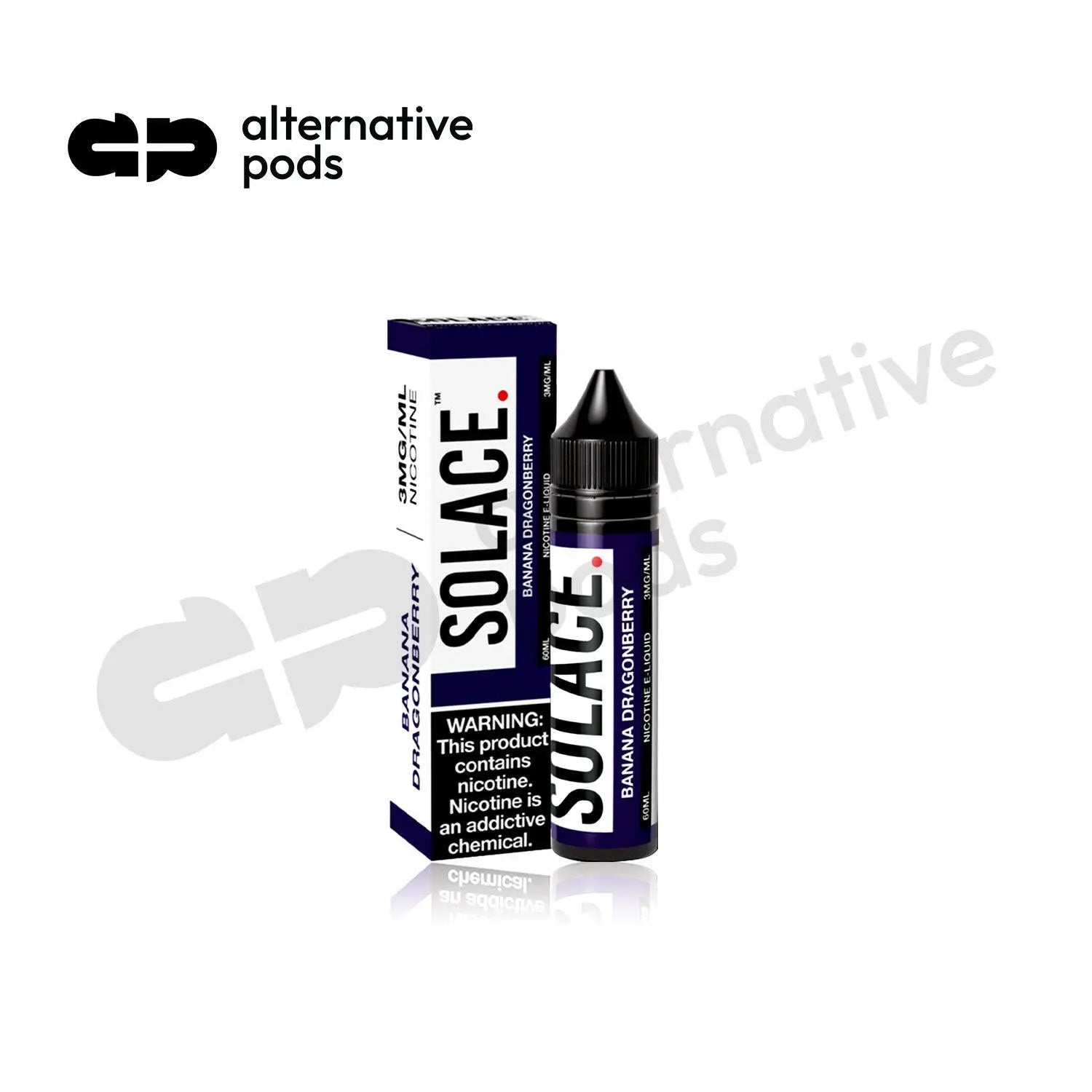 Solace Vapor E-Liquid 60ML - Alternative pods | Online Vape & Smoke Shop
