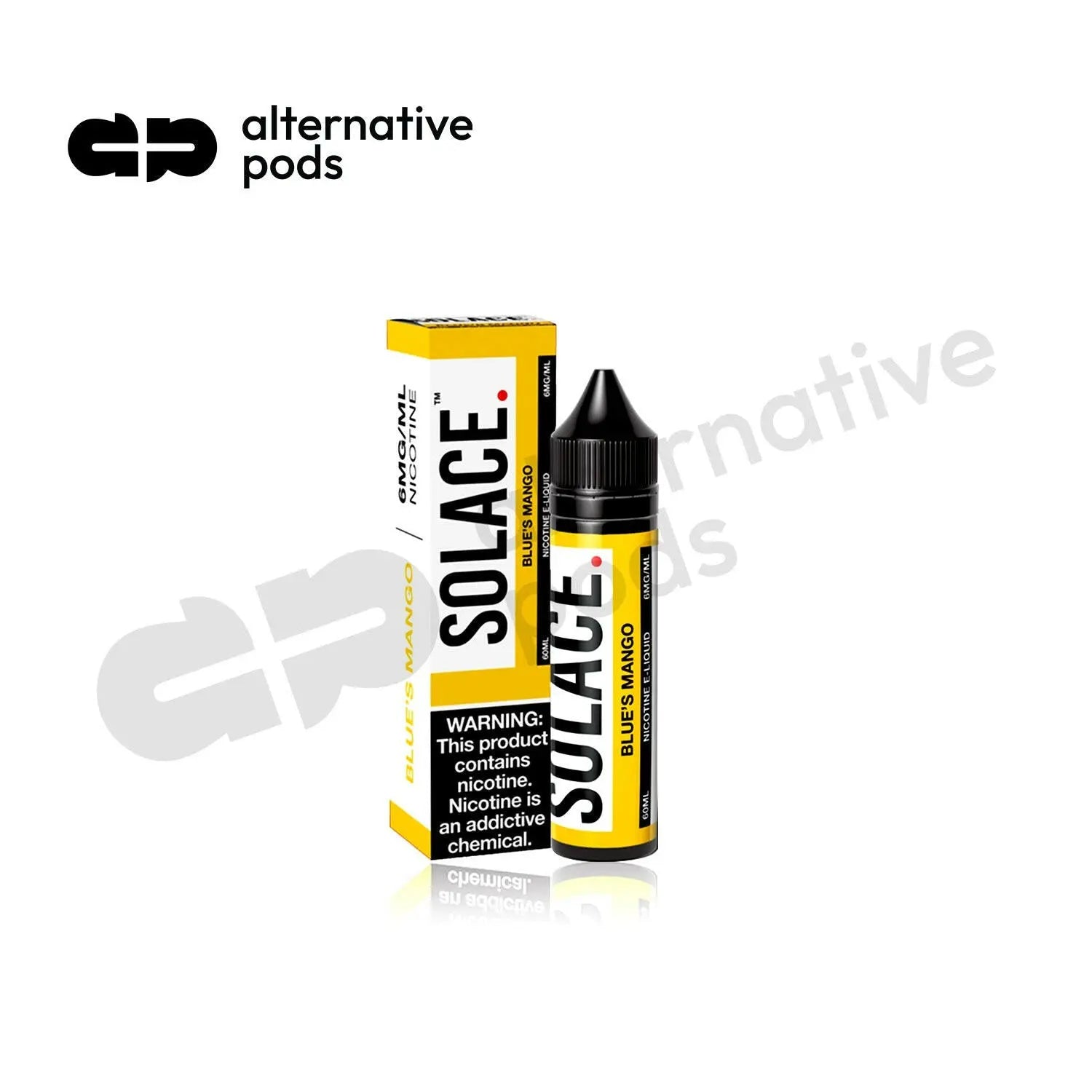 Solace Vapor E-Liquid 60ML - Alternative pods | Online Vape & Smoke Shop