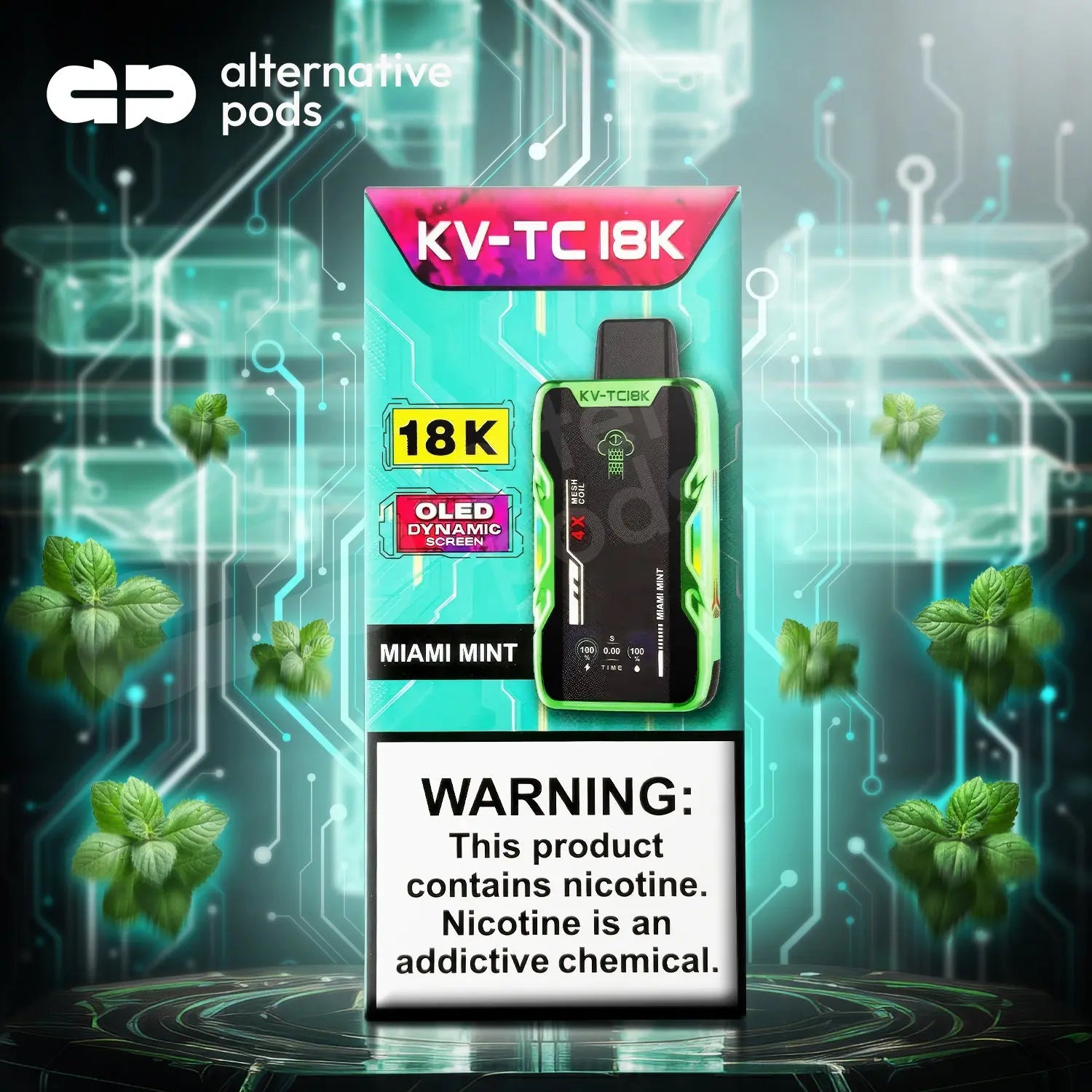 Sooce KV-TC18K Disposable - Alternative pods | Online Vape & Smoke Shop