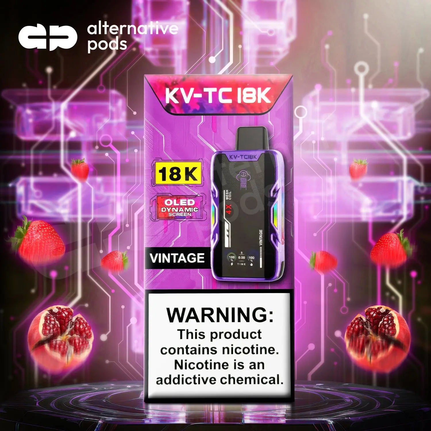 Sooce KV-TC18K Disposable - Alternative pods | Online Vape & Smoke Shop