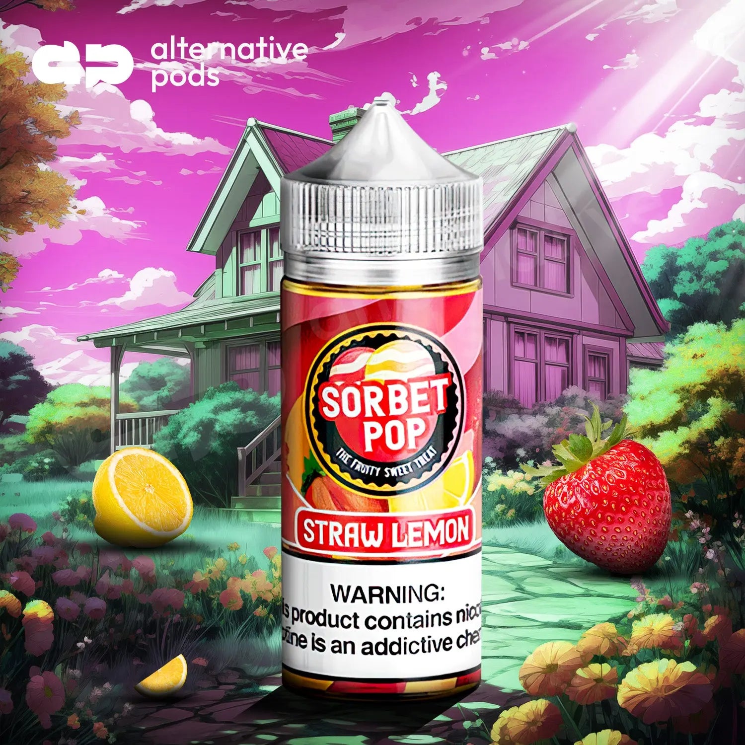 Sorbet Pop Synthetic Nicotine Salt E-Liquid 30ML Sorbet Pop Synthetic Nicotine Salt E-Liquid 30ML