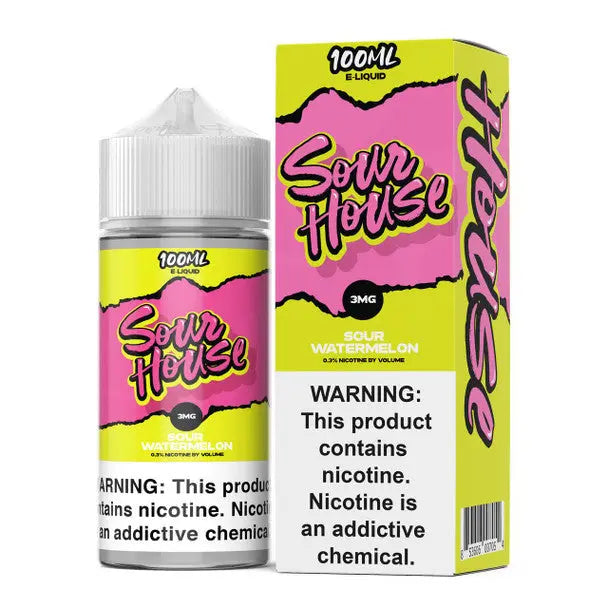 Sour House Nicotine E-Liquid 100ML - Alternative pods | Online Vape & Smoke Shop