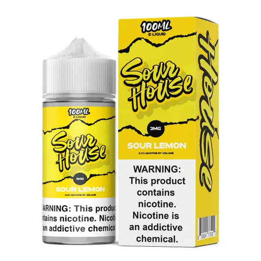 Sour House Nicotine E-Liquid 100ML - Alternative pods | Online Vape & Smoke Shop