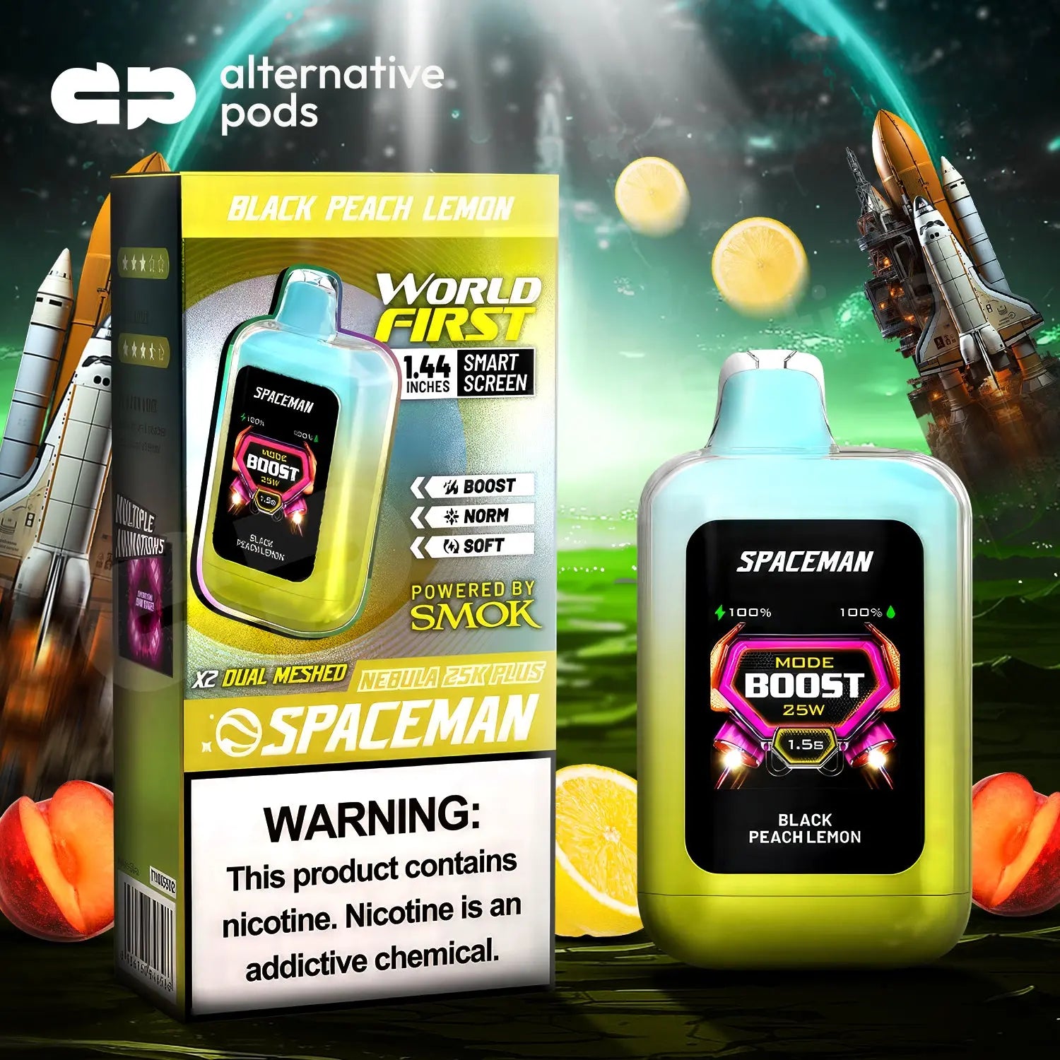Spaceman Nebula 25K Plus Disposable