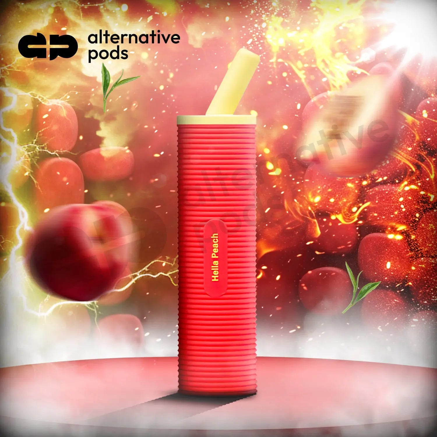 Straw by Gost 3000 Disposable vape - Hella Peach 