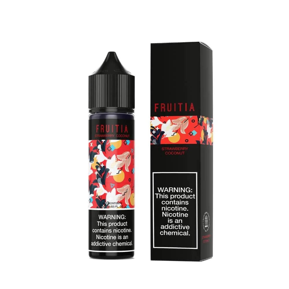 Fruitia E-Liquid By Fresh Farms 60ML - Strawberry Coconut 