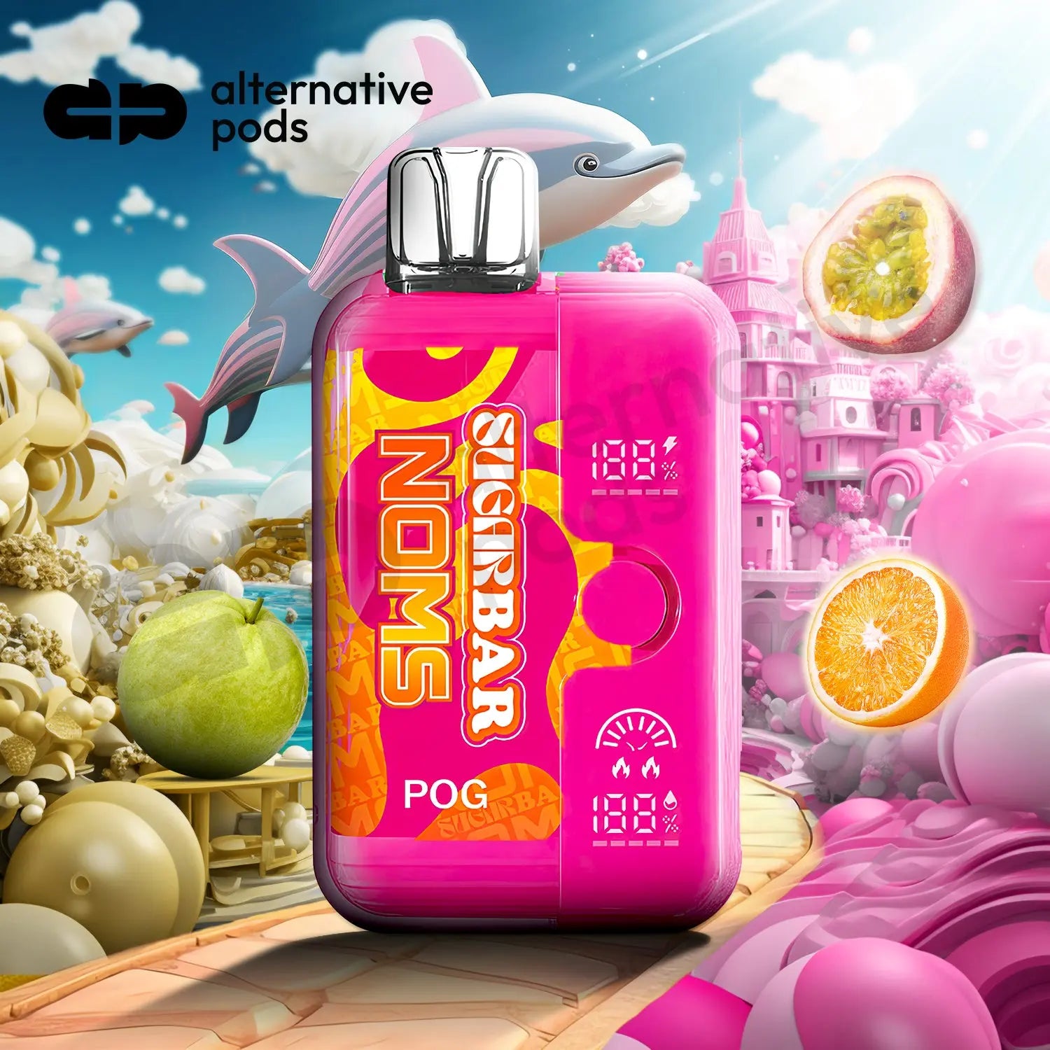 Sugarbar Noms 18K Disposable - Alternative pods | Online Vape & Smoke Shop