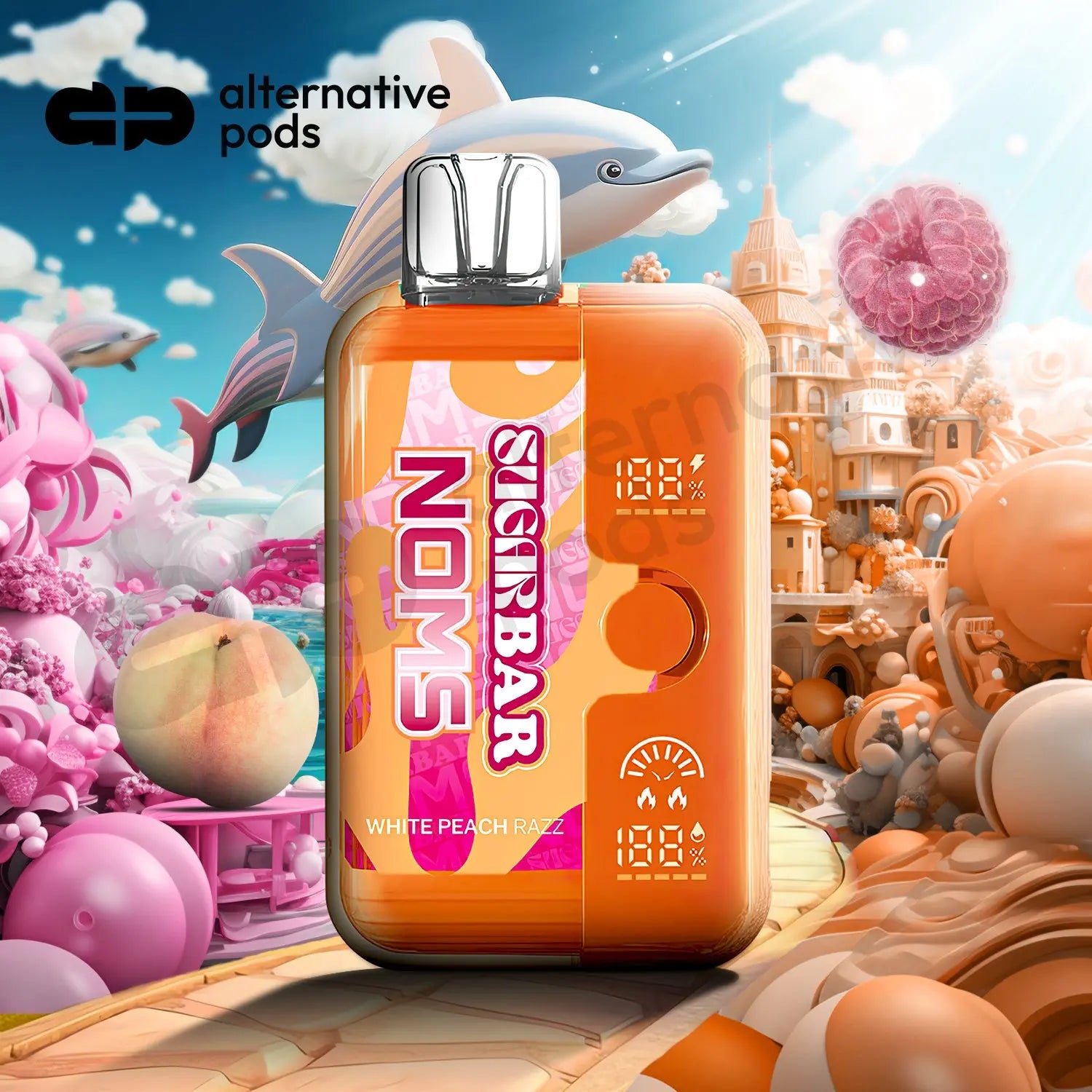 Sugarbar Noms 18K Disposable - Alternative pods | Online Vape & Smoke Shop