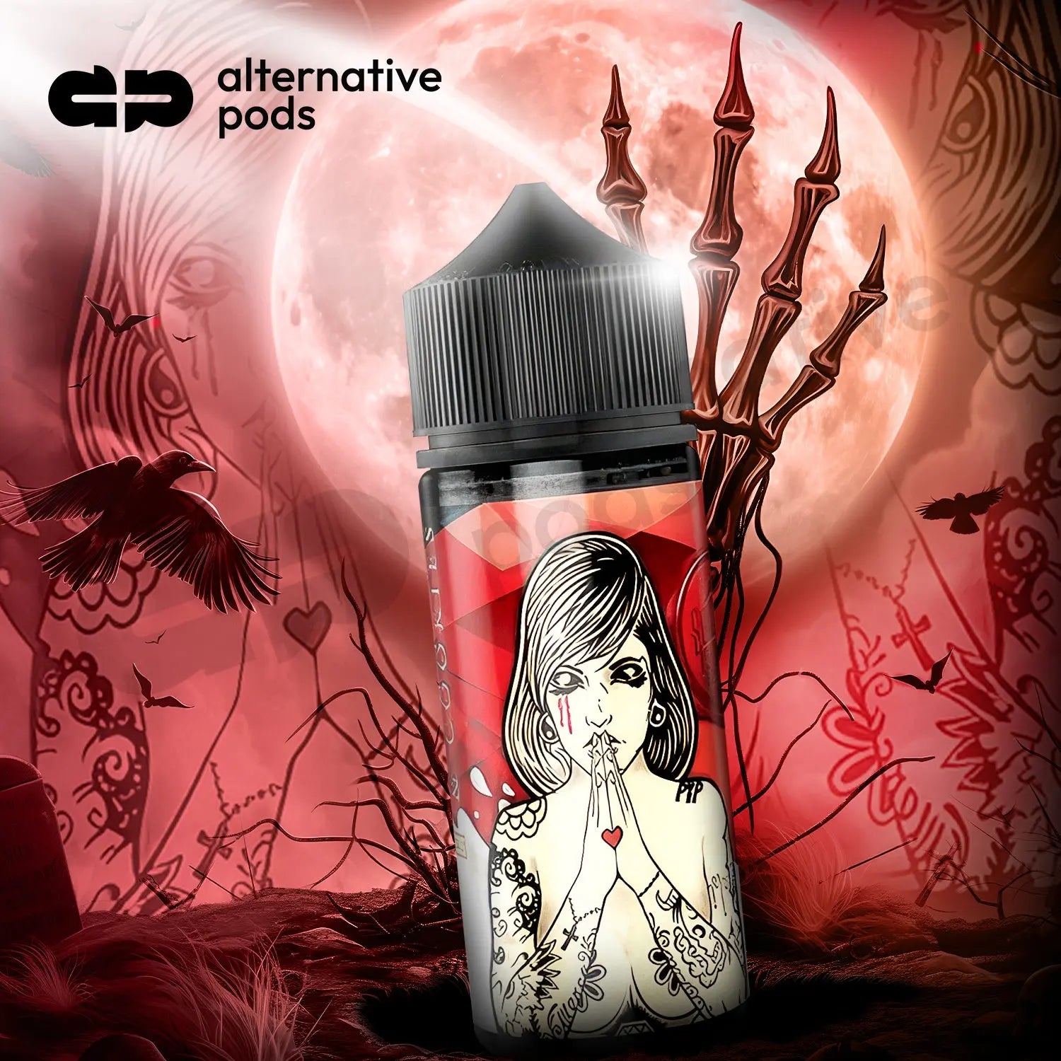 Suicide Bunny E-Liquid 120ML SUICIDE BUNNY - Mother's Milk & Cookie 