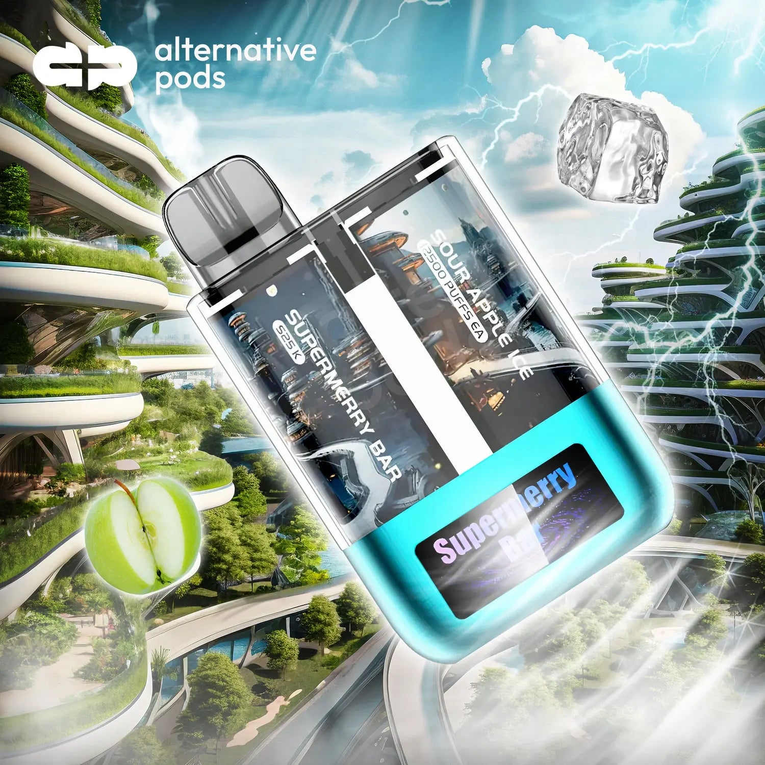 Supermerry Bar 25K Disposable - Alternative pods | Online Vape & Smoke Shop