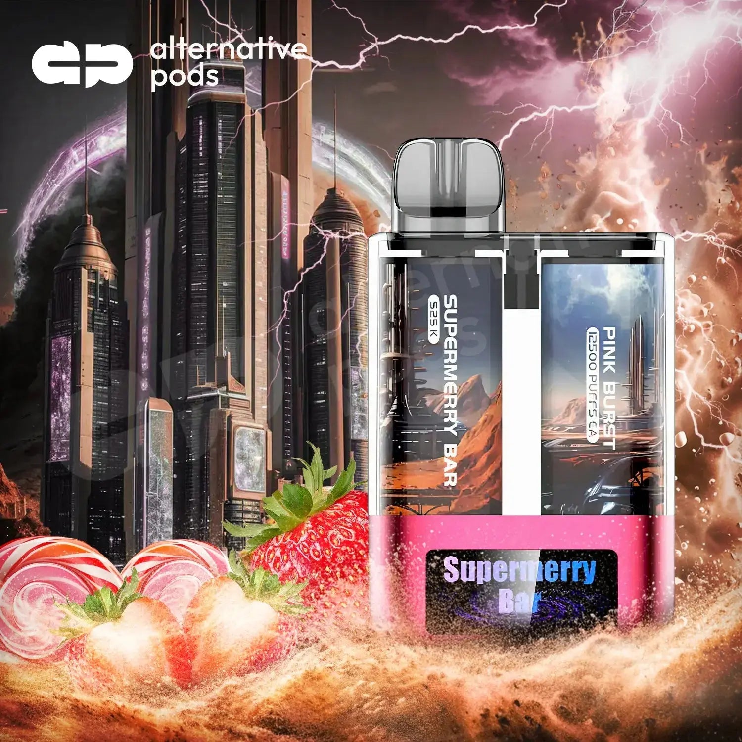 Supermerry Bar 25K Disposable - Alternative pods | Online Vape & Smoke Shop