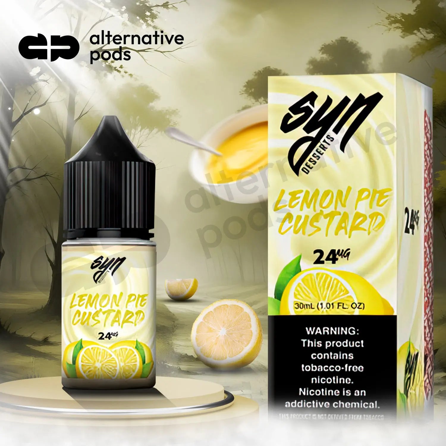 Syn Desserts Liquids Synthetic Nicotine Salt E-Liquid 30ML - Alternative pods | Online Vape & Smoke Shop