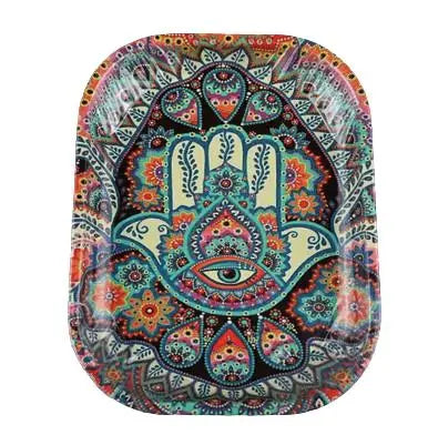 THS Premium Rolling Tray Watching Eye Hand - Alternative pods | Online Vape & Smoke Shop