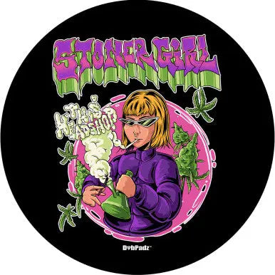 THS Stoner Girl Custom Dab Mat - Alternative pods | Online Vape & Smoke Shop