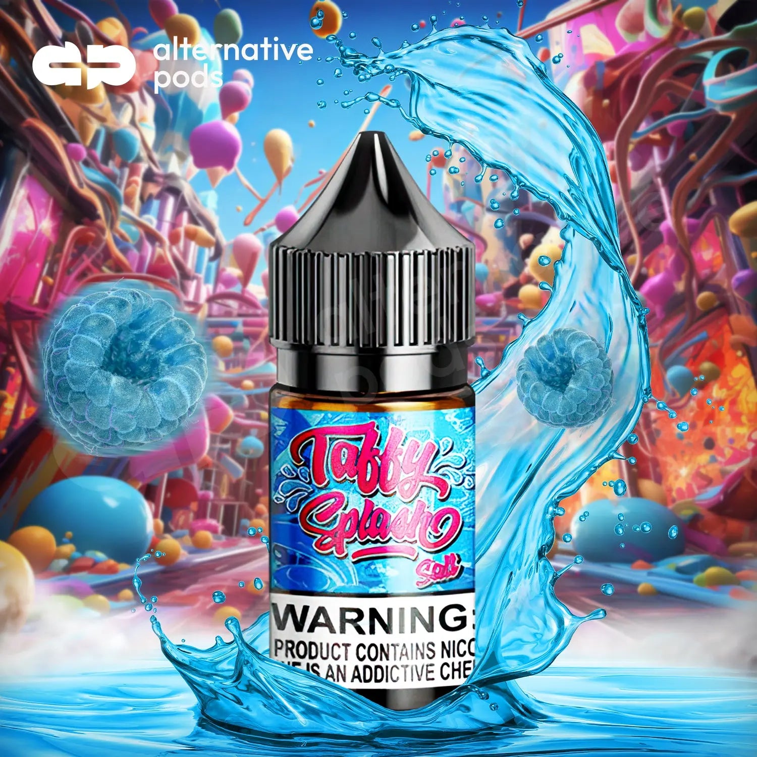 Taffy Splash Nicotine Salt E-Liquid By Fast Eddie's Vape 30ML - Alternative pods | Online Vape & Smoke Shop