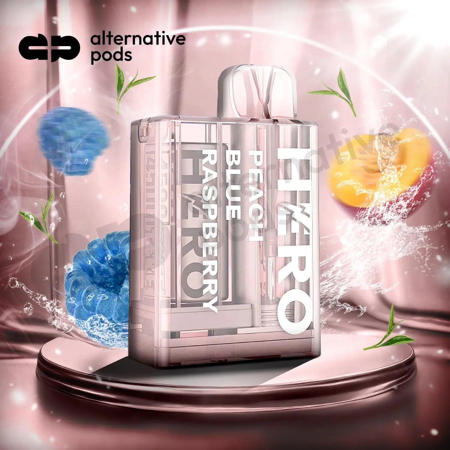 Take Off HERO Disposable Vape - Peach Blue Raspberry 